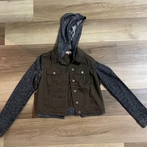 Army Green Denim Jacket